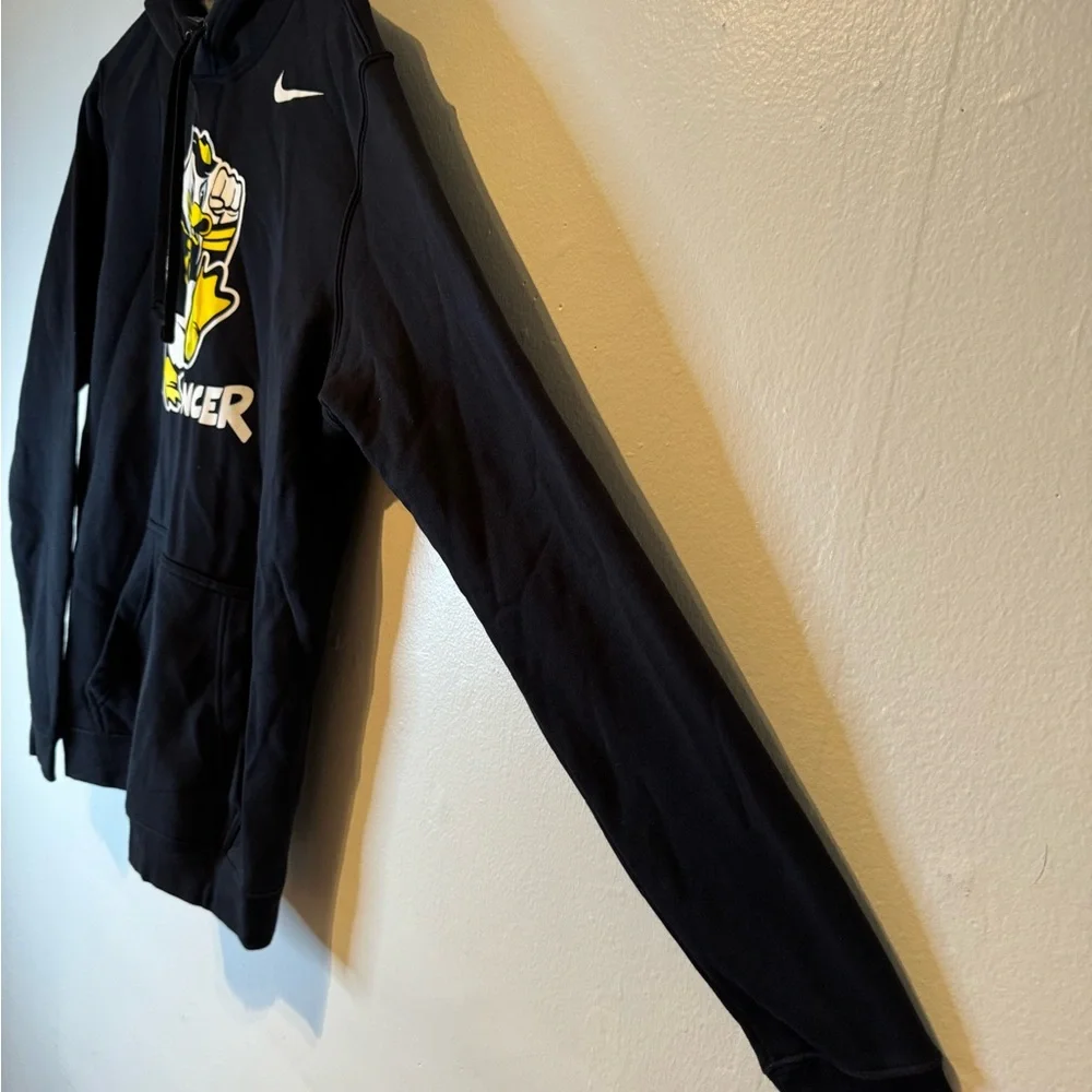 Oregon Ducks Stomp Cancer Nike Pullover Hoodie Men's‎ M Black